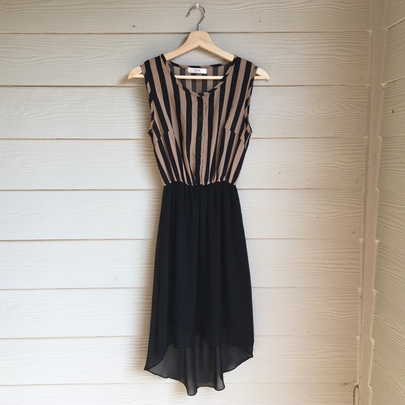 🔺Sold🔺️ Sleeveless Chiffon High-low Summer Dress - Picture 1 of 8